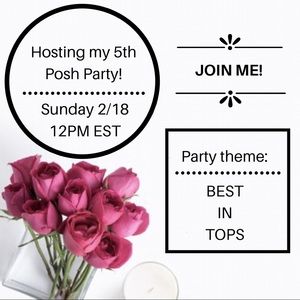 🎉🎉HOSTING A POSH PARTY!🎉🎉